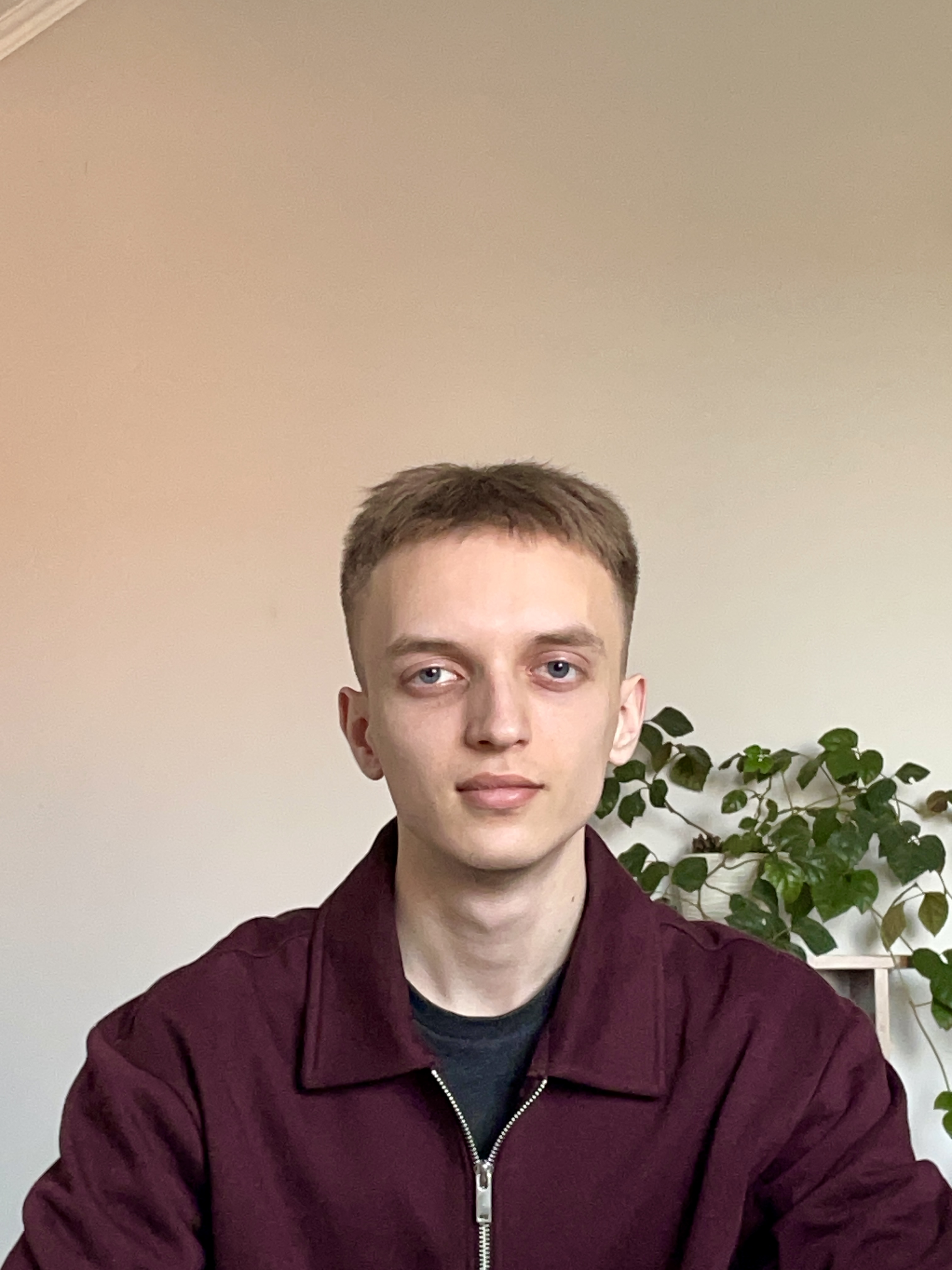 Portrait of Oleh Blazhko