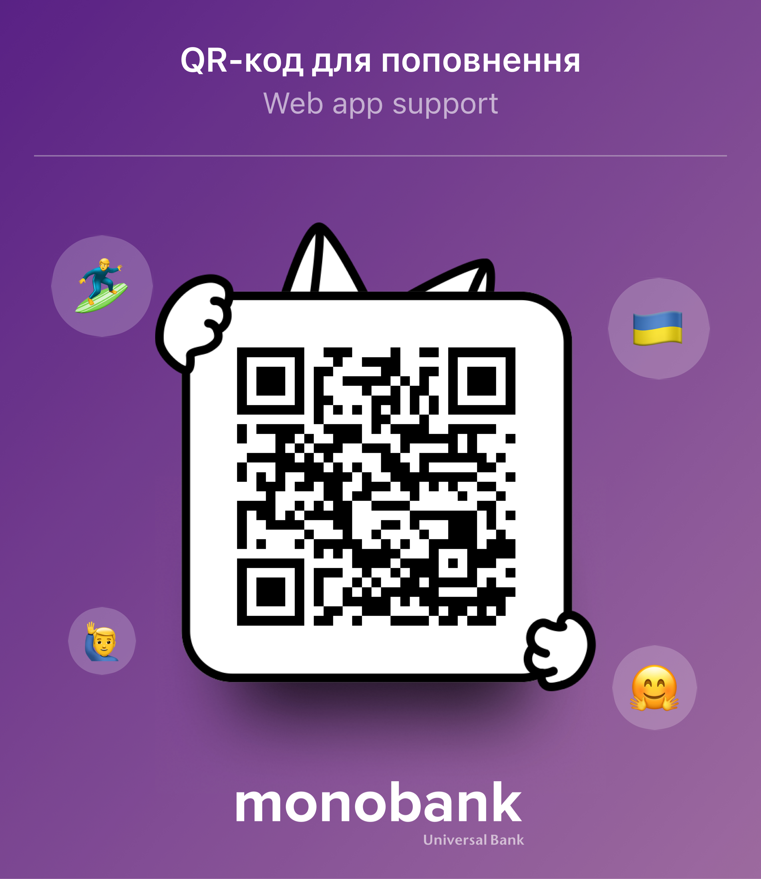 QR Code for Monobank Donation